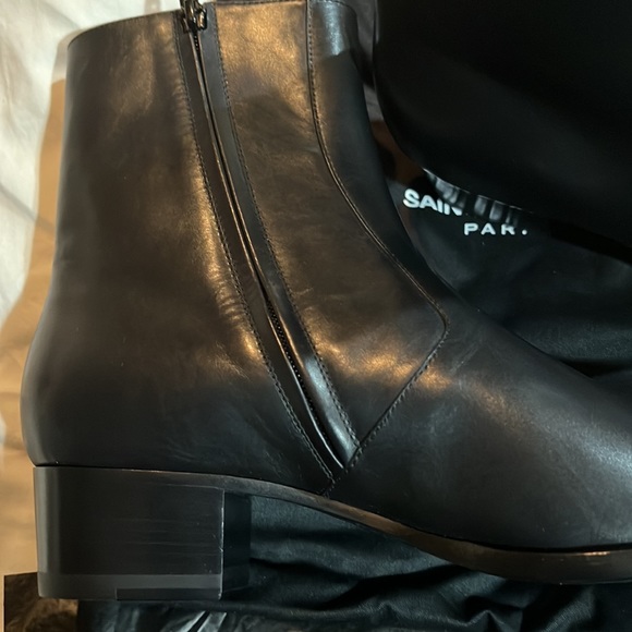 Mens St. Laurent black jodhpur boots - Picture 6 of 10